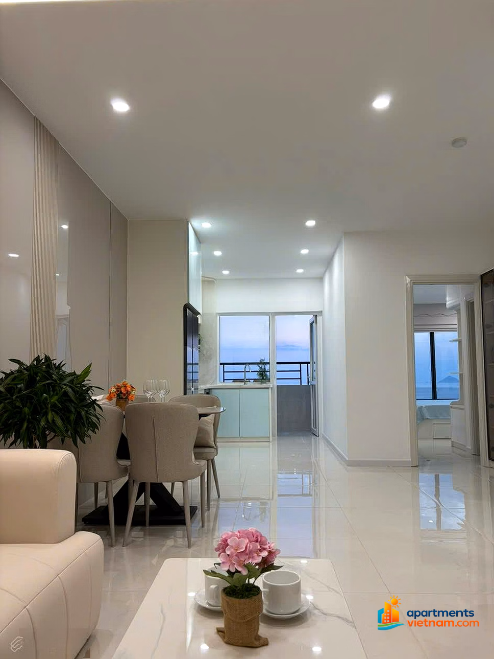 Dinh Van is the owner - 100% new beach front apartment in Muong Thanh Vien Trieu. Immediately sign the 20 million lease contract