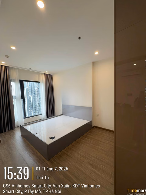 Apartment for rent GS6 1 bedroom 45m2 fully furnished price 9.5 million 0974 325 ***