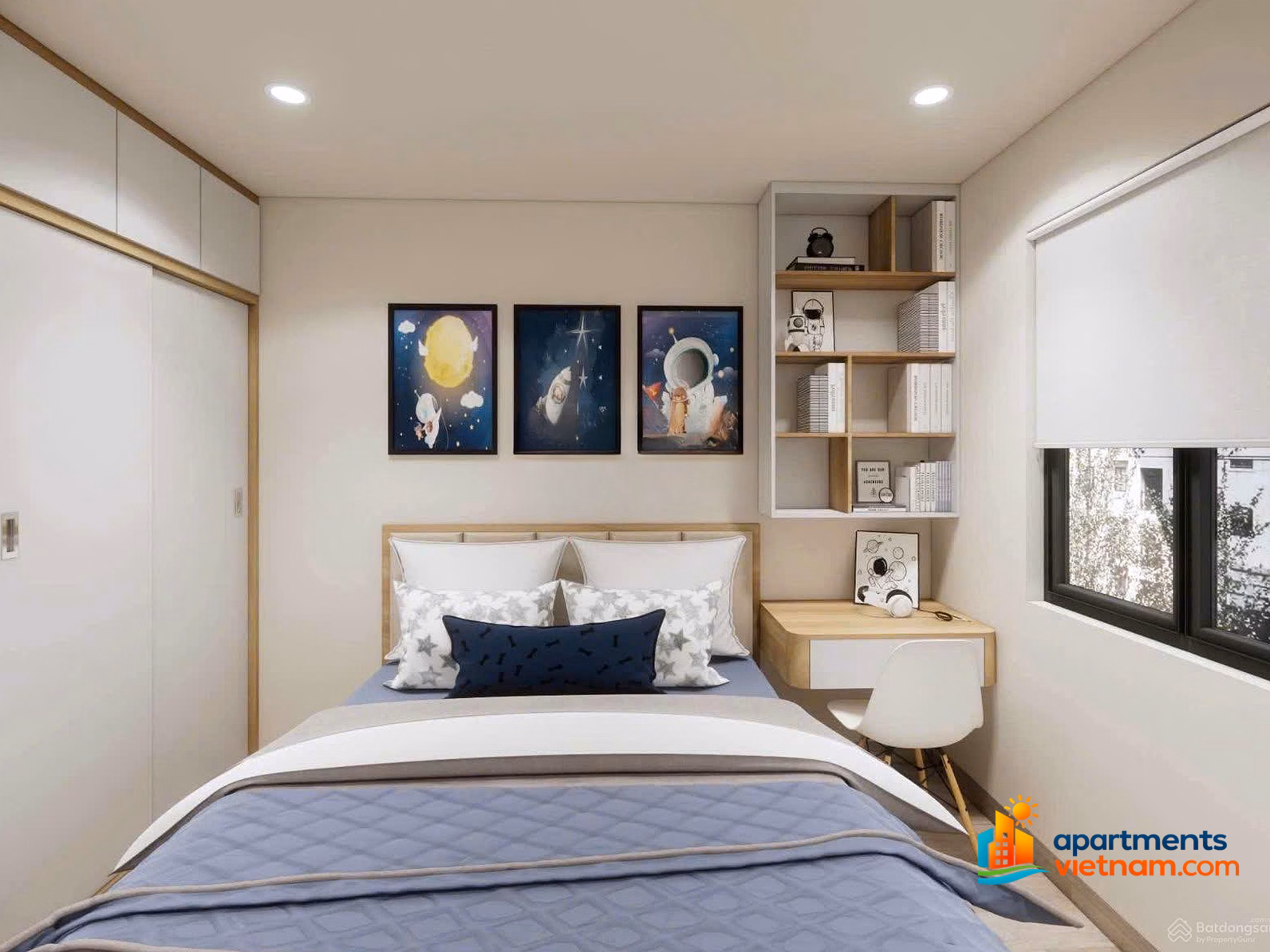 Very airy corner apartment XH1 VCN Phuoc Long street number 28, full beautiful furniture only 2.88 billion