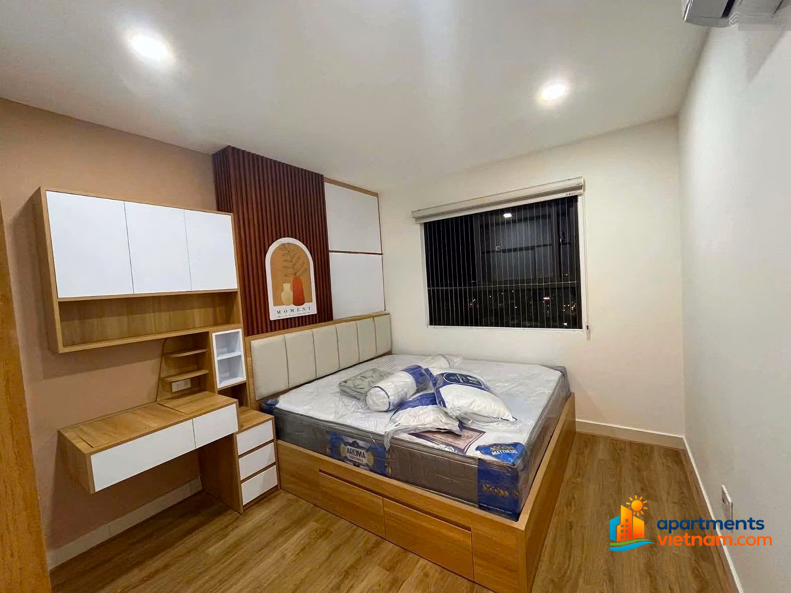Very airy corner apartment XH1 VCN Phuoc Long street number 28, full beautiful furniture only 2.88 billion