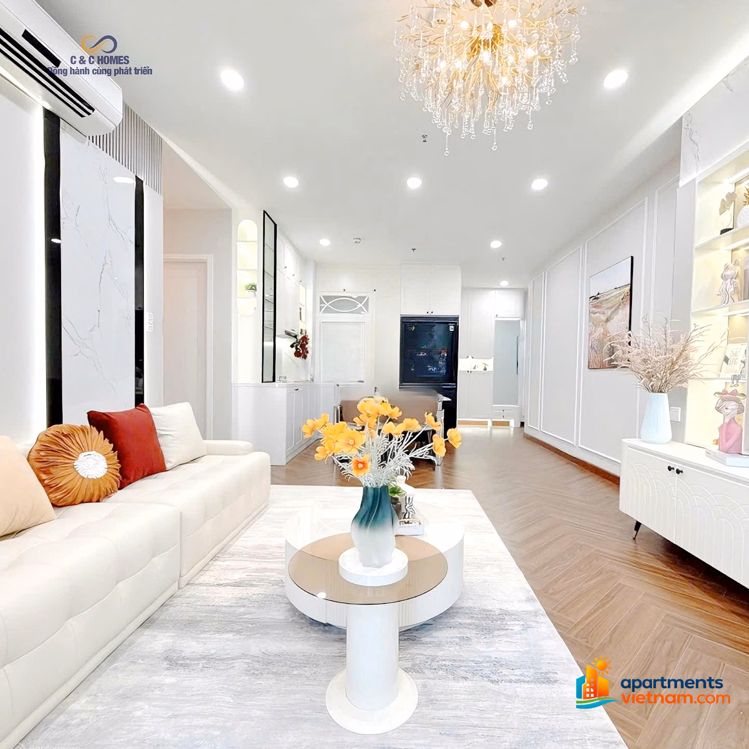 Apartment fund for rent from 1-4 bedrooms, good price in Times City market, only from 10.5 million/month to move in