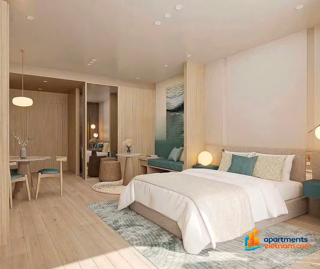 Owner needs to transfer 1 bedroom + 15th floor apartment, building A, area 44.5m², Meypearl Harmony Phu Quoc project