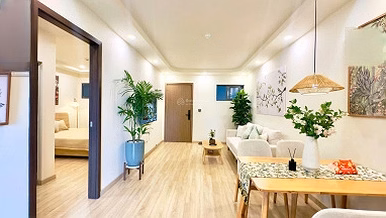 Reduced price for quick sale of inner corner apartment 2 bedrooms 2 bathrooms HUD Phuoc Long to only 2250 (personal pink book)