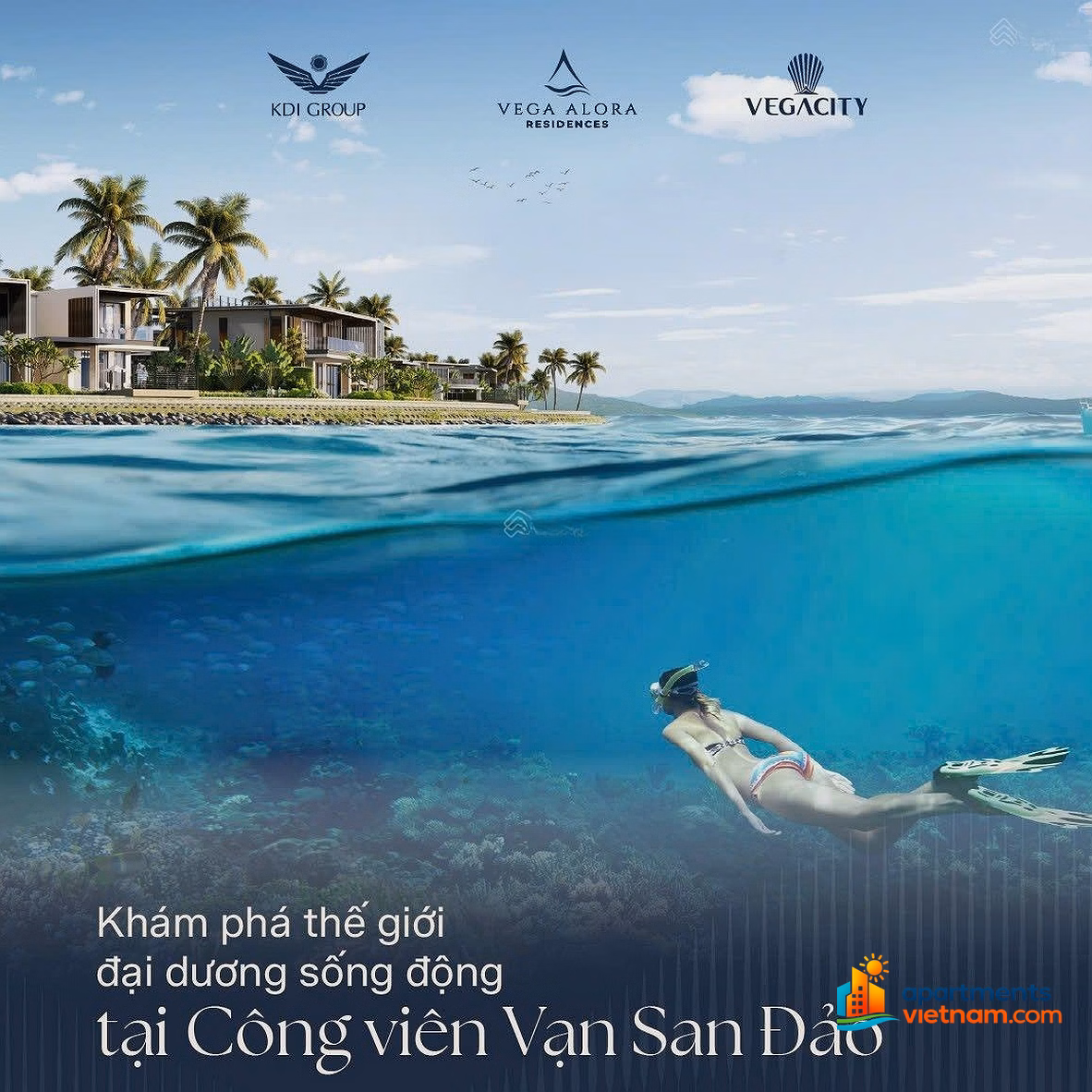 Apartment for sale at Vega City Nha Trang, 1,599 billion, 25m2, beautiful, many amenities