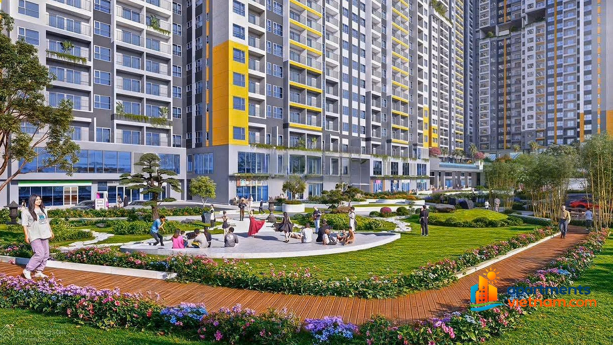 Free 2.5 gold taels + 30 million voucher. CKT 12 million/1 month when owning apartment QL13