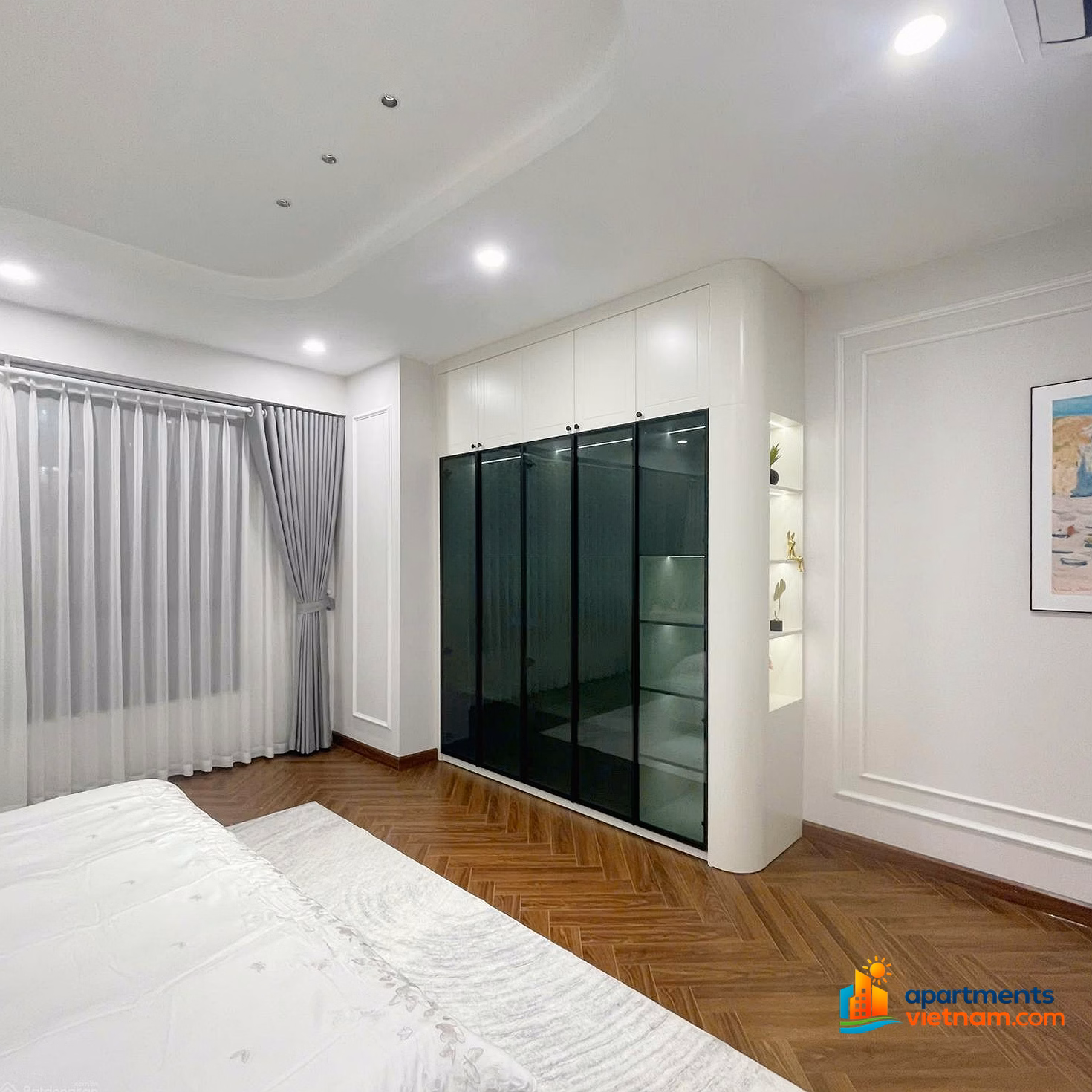 1 bedroom - 1 bathroom, full furniture, beautiful as in the photo, available at market price, contact immediately 0332 553 ***