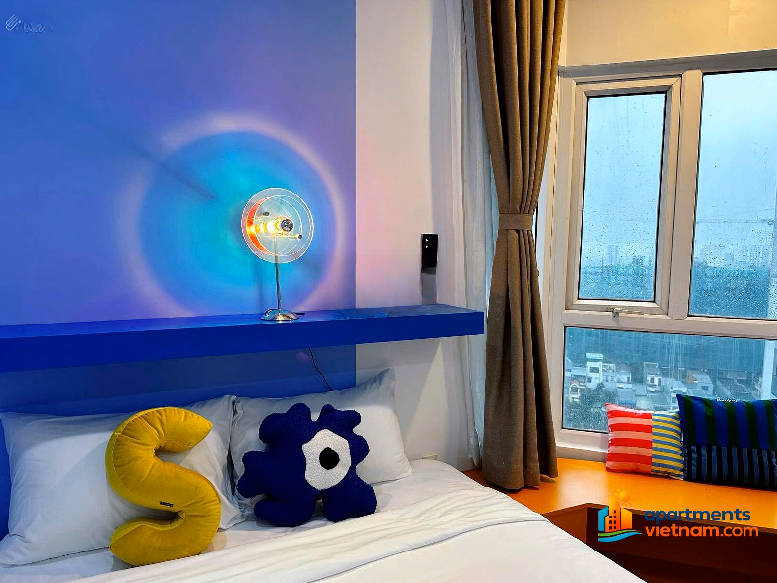 Monarchy 3 bedroom apartment for rent near Dragon Bridge, 16th floor