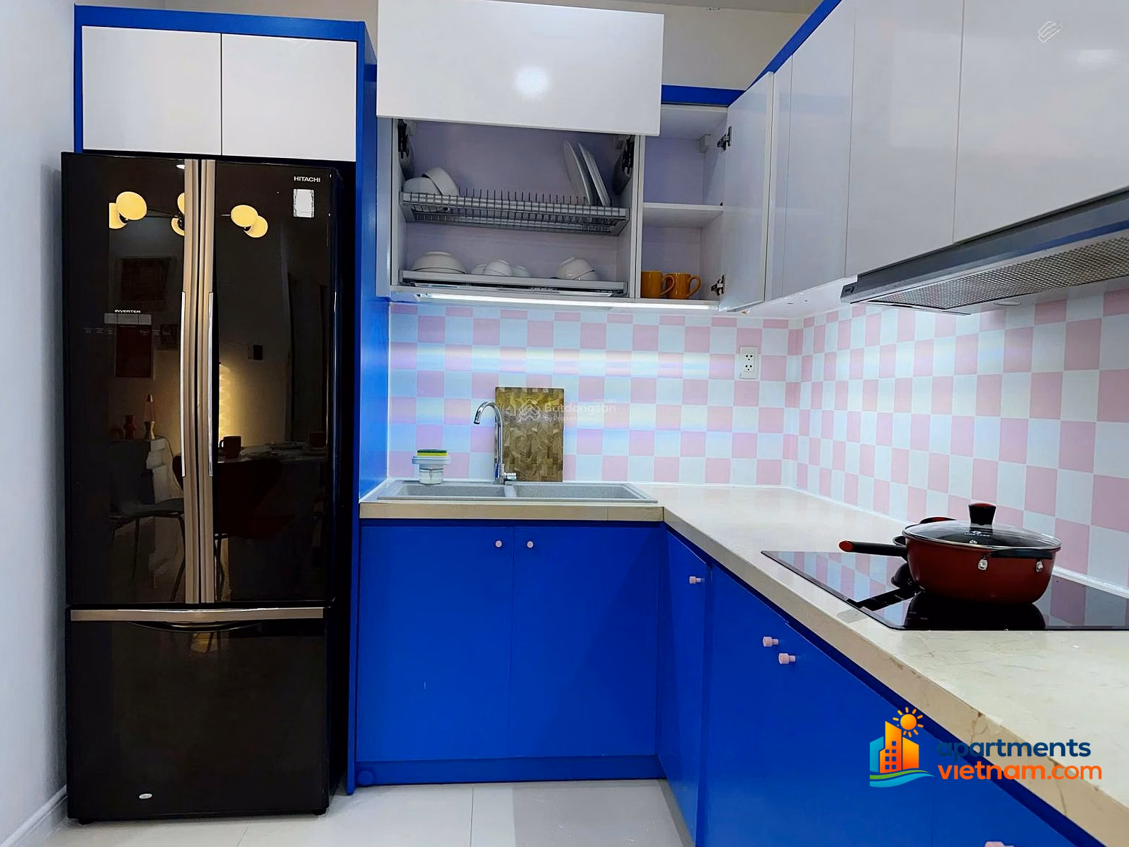 Monarchy 3 bedroom apartment for rent near Dragon Bridge, 16th floor