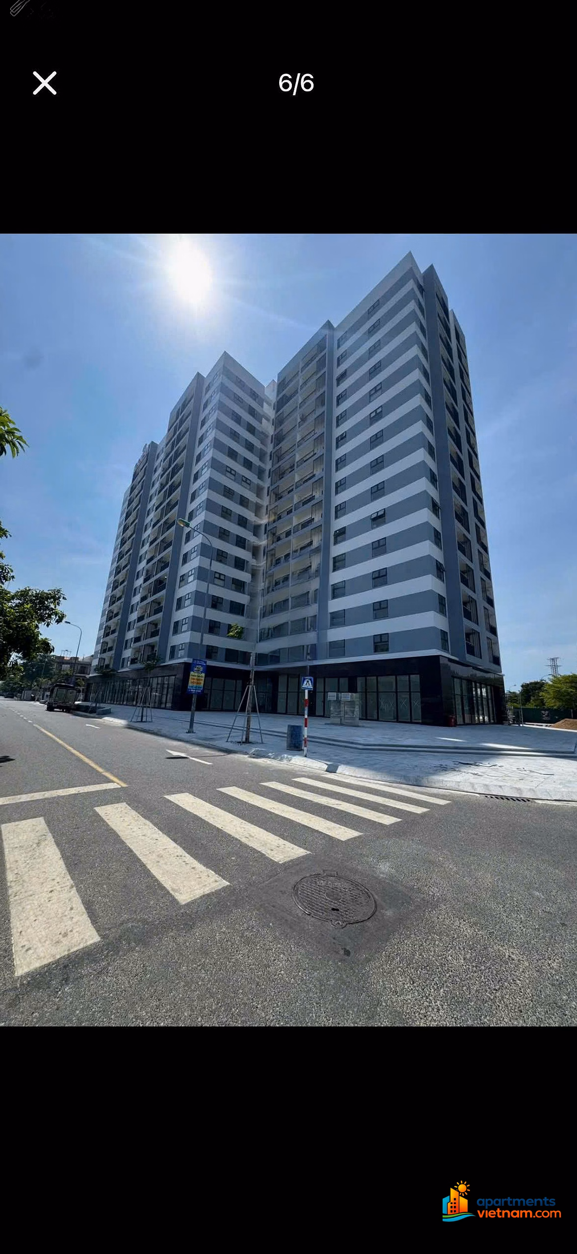 Apartment 63m2 - 2 bedrooms Southeast direction, river view, cool sea view - quick sale for only 3.2 billion