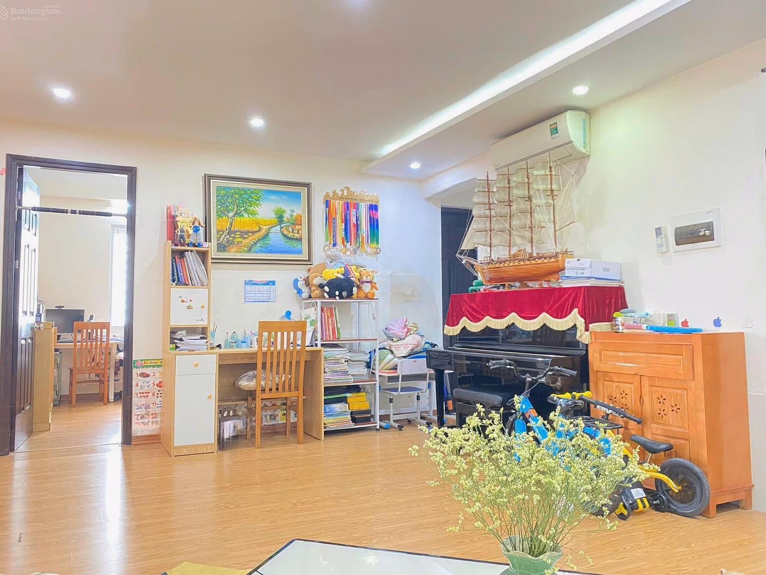 Apartment for sale CT1 - D22 BTL: Area 80.8m2, 2 bedrooms, 2 bathrooms, corner apartment with nice airy view, fully furnished