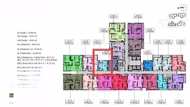 Selling Officetel Lavida+ District 7, area 37m2, code B2.0912, price 3 billion, new unused house