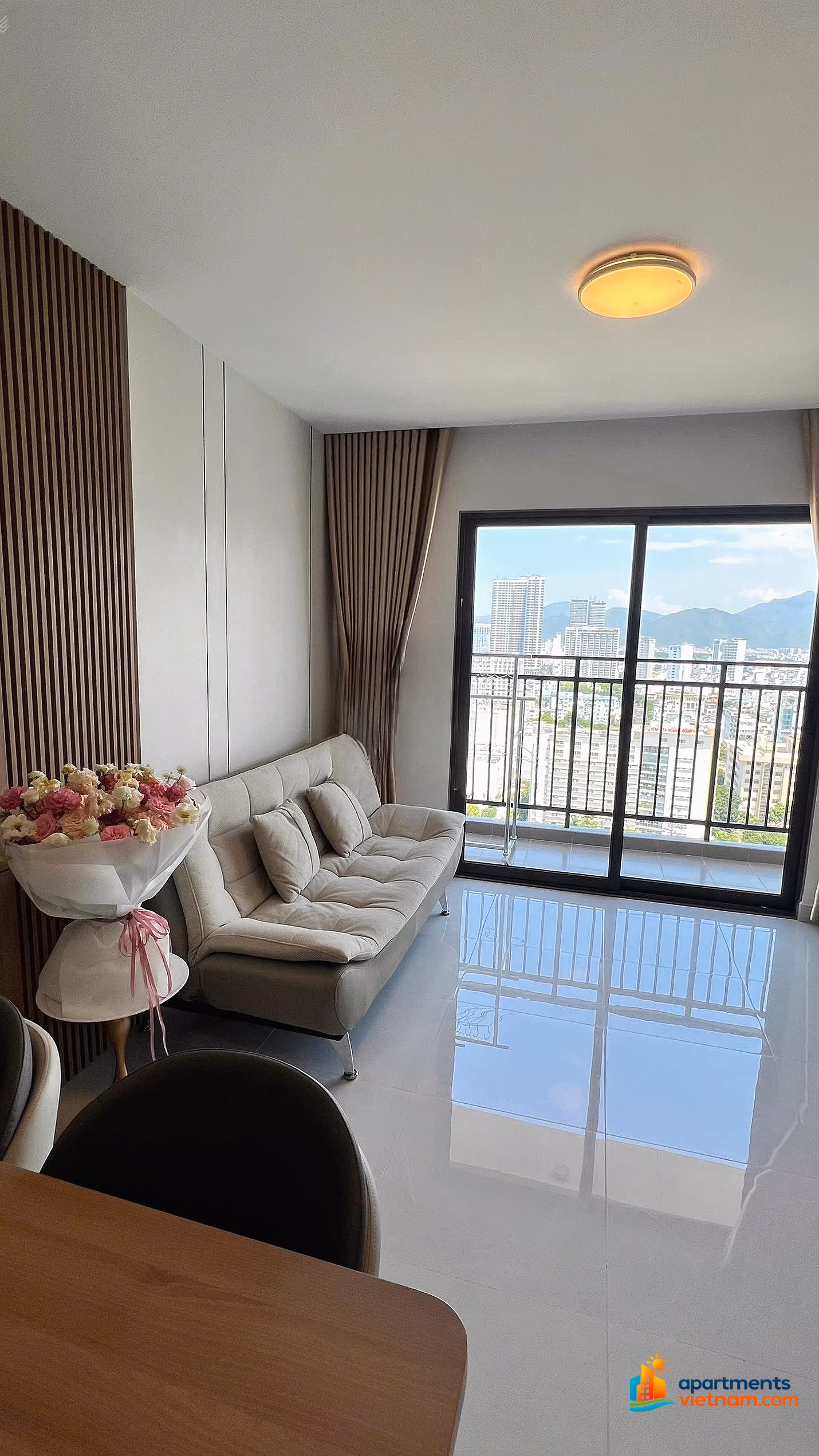 DQua apartment for rent 2 bedrooms 2 bathrooms near the beach, school, sea view