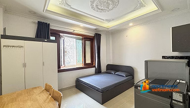 Opening of 100% new serviced apartment, fully furnished, near Le Van Tam park, Turtle Lake, Tan Dinh market