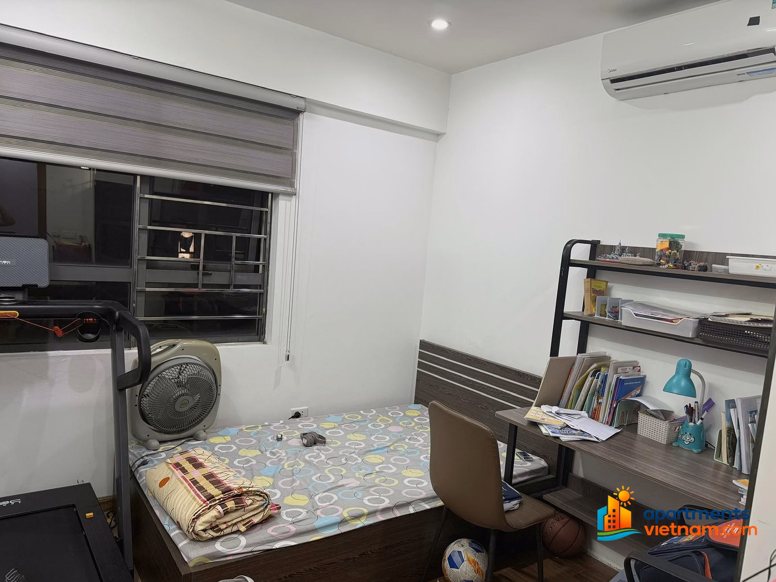 Apartment for rent in CT3 The Pride, 3 bedrooms, fully furnished, only 15 million