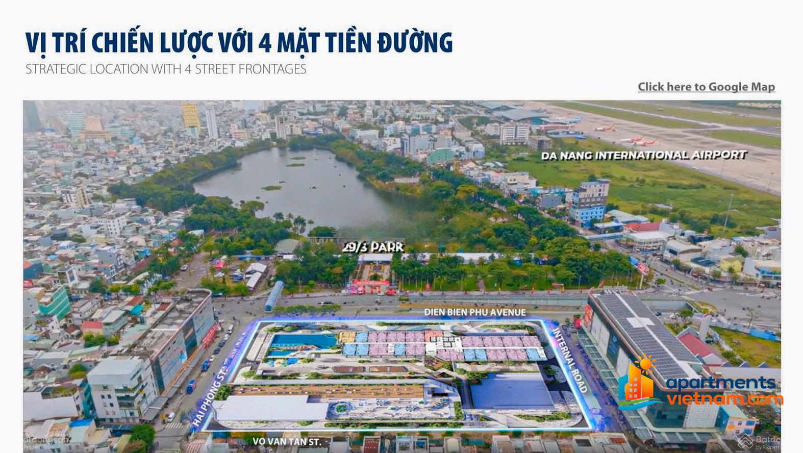 Owning a TTC Plaza Da Nang apartment for only 20% will receive a house right on AEON Mall