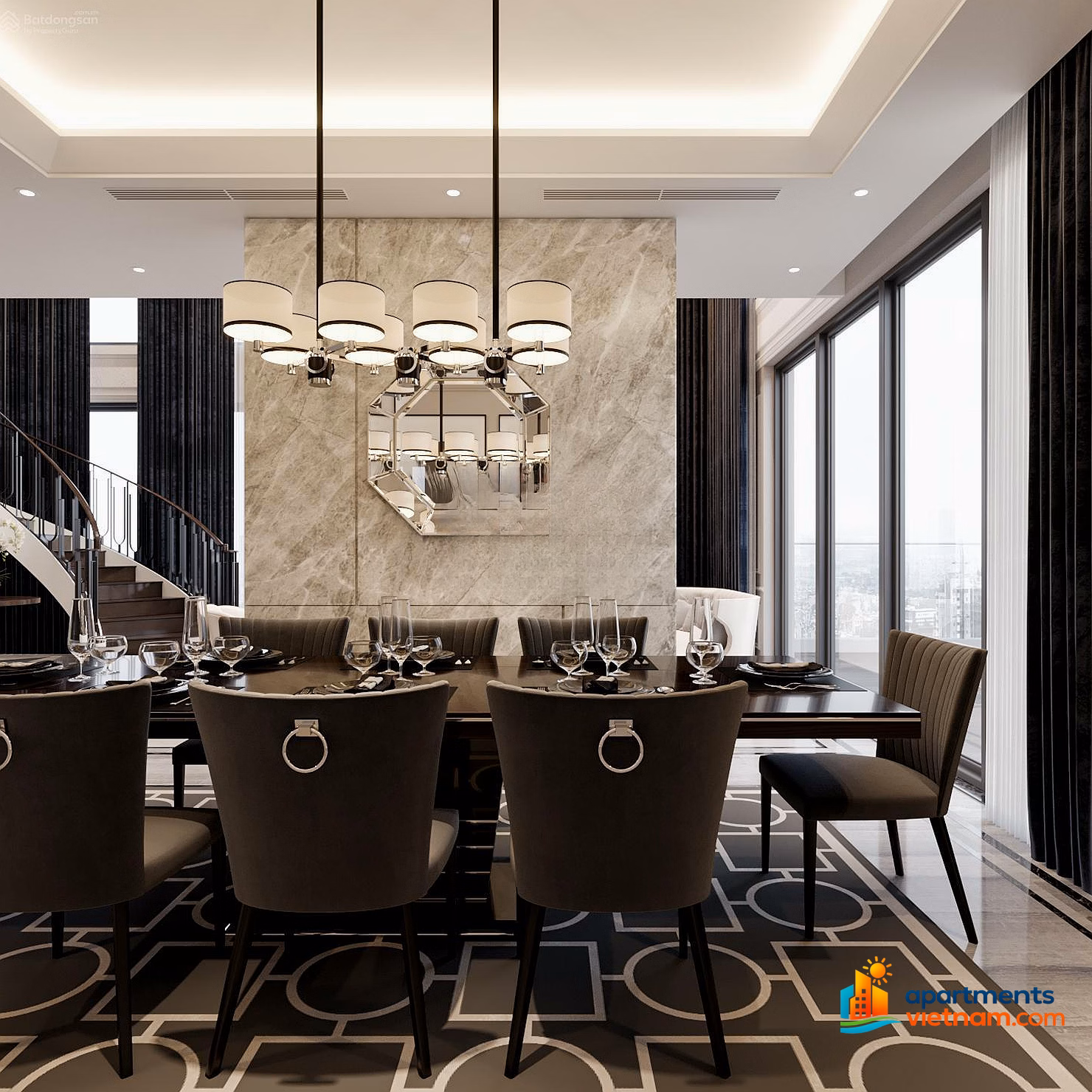 Selling the most beautiful VIP duplex penthouse in My Dinh Pearl