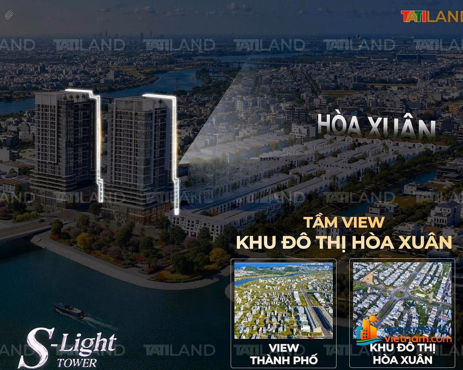 S Light apartment with river, sea, fireworks view only from 2.4 billion