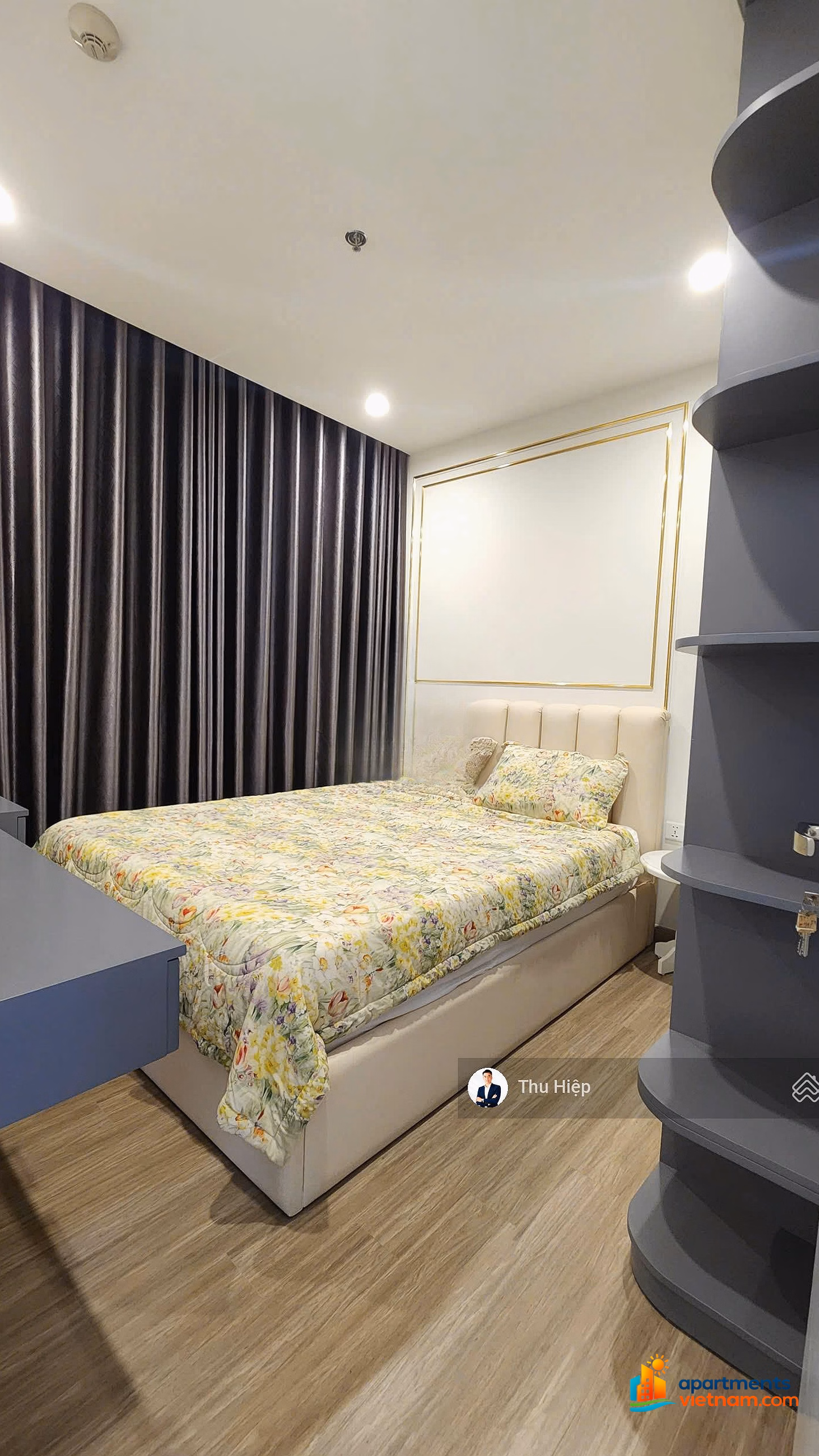 Urgent sale of 2 bedrooms + Rainbow Vinhomes District 9 area, full of high-class furniture, beautiful view - Price book of 3.35 billion new house available