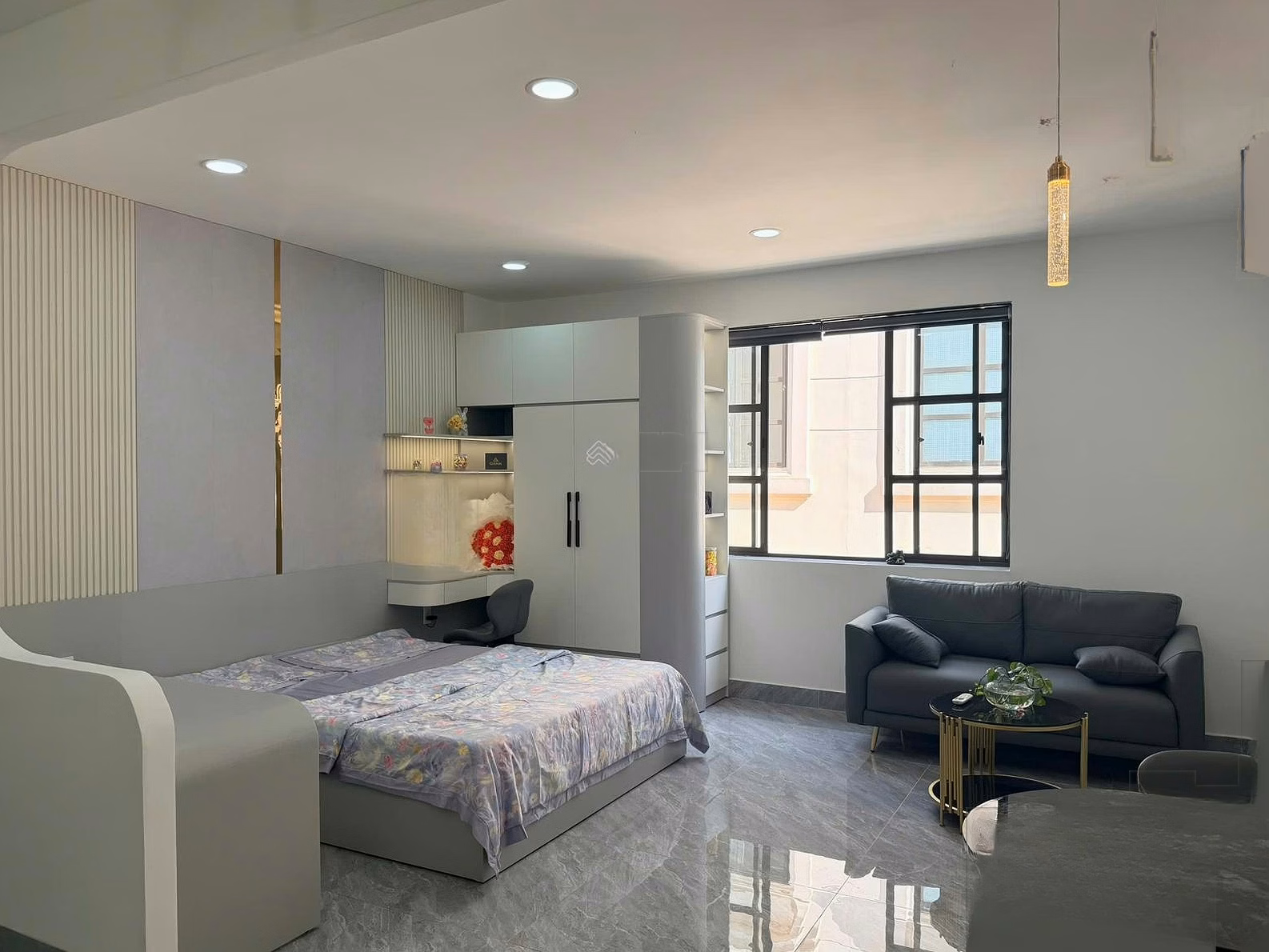 100% new CityLand Park Hills apartment for rent - Separate kitchen, elevator with laundry and drying