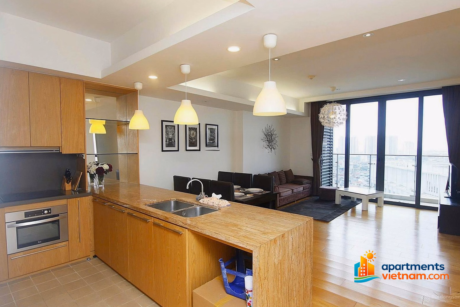 (Apartment fund) for rent 2-bedroom, 3-bedroom, 4-bedroom apartment, Penhouse at IPH Xuan Thuy, good price in the area!!!
