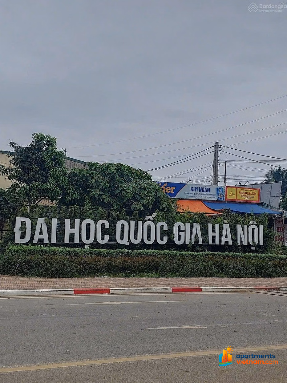 Rare! Cash flow 1.2 billion! Core land of Hoa Lac Hi-Tech Park, close to FPT University, National University, full residential area, good business, only 2.5 billion