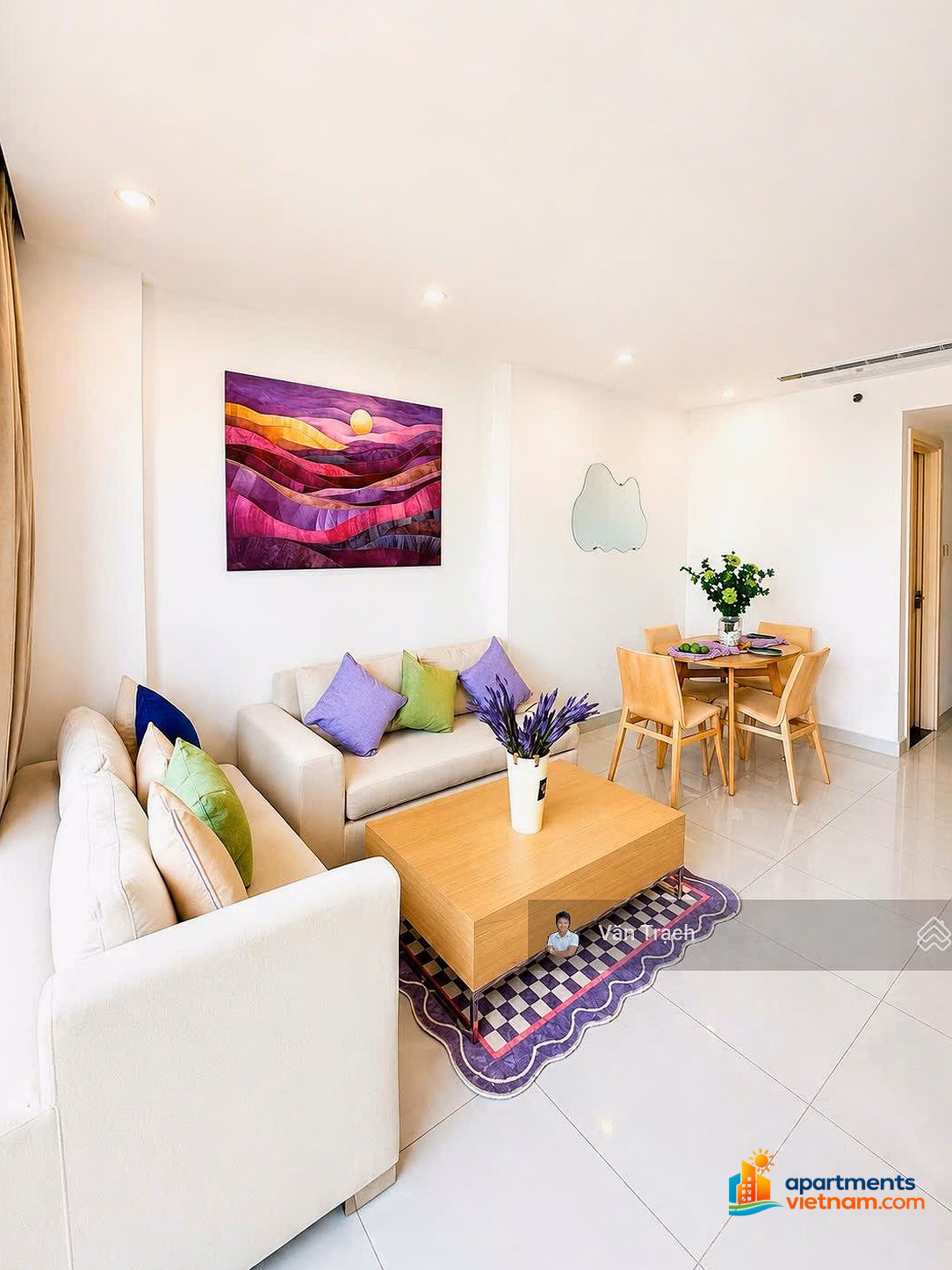 Dqua apartment for rent (Nha Trang City Central) Phan Chu Trinh Nha Trang Fully furnished, move in immediately