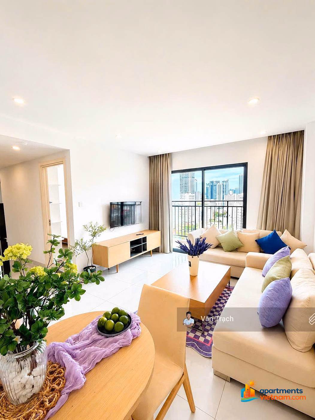 Dqua apartment for rent (Nha Trang City Central) Phan Chu Trinh Nha Trang Fully furnished, move in immediately