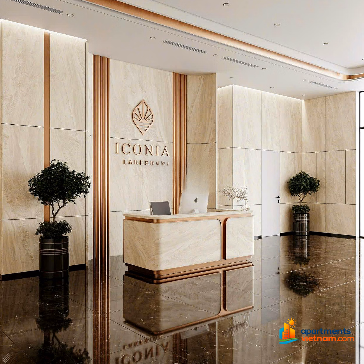Selling 2-bedroom apartment 77.9m2 Mipec 54 To Huu, Southeast direction, around 3 air-conditioned lakes, price slightly 7 billion
