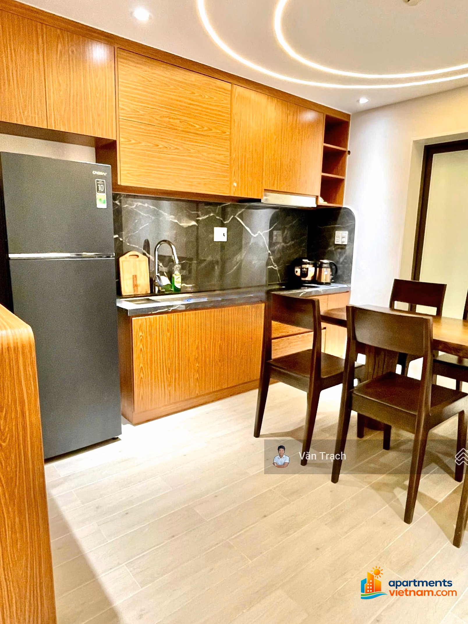 Apartment for rent on Nguyen Thien Thuat Nha Trang Near the Beach, Fully Furnished, New Move In, Price 15 million