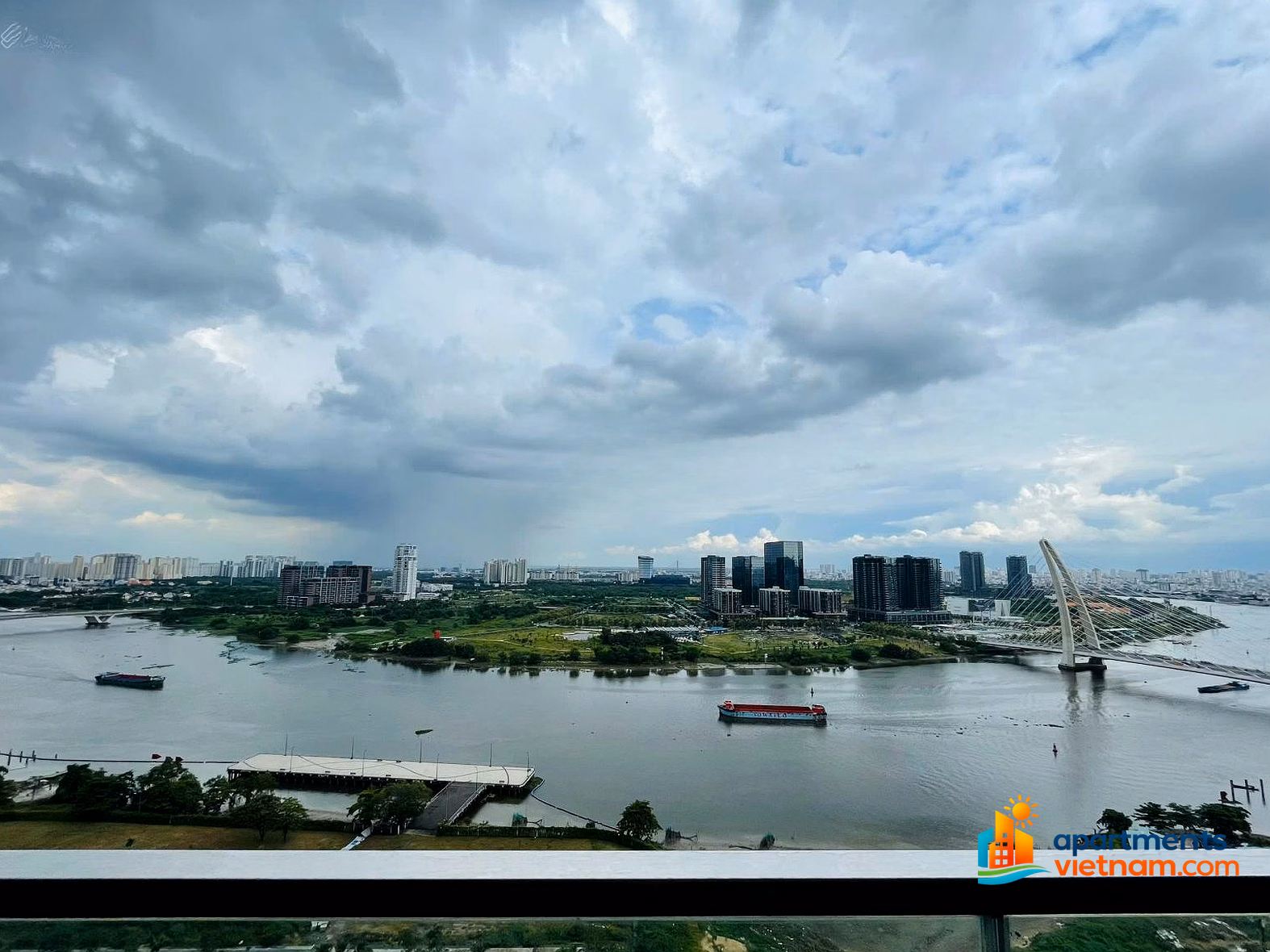 Grand Marina Saigon for rent 3 bedrooms | Direct view of Saigon River