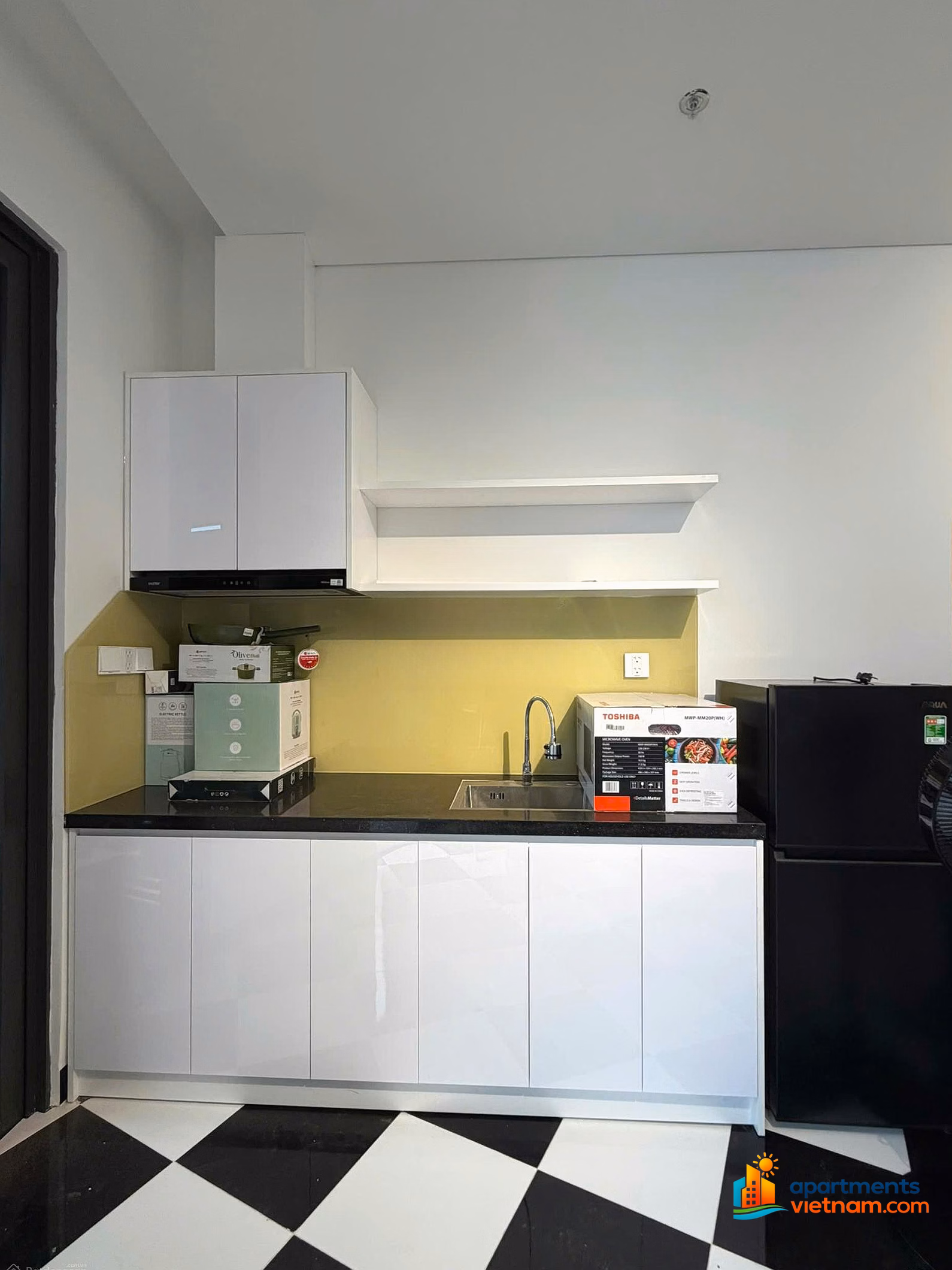 Studio Panoma 1 for rent with Han River & City View | Full new furniture 100%