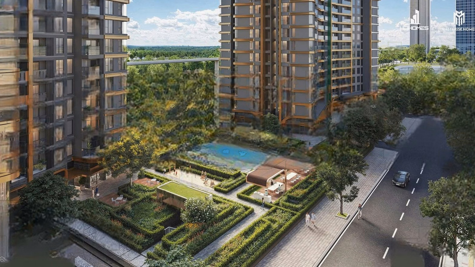The ultimate luxury apartment fund, buy directly at Vinhomes Co Loa, view exhibition, lake, and Red River