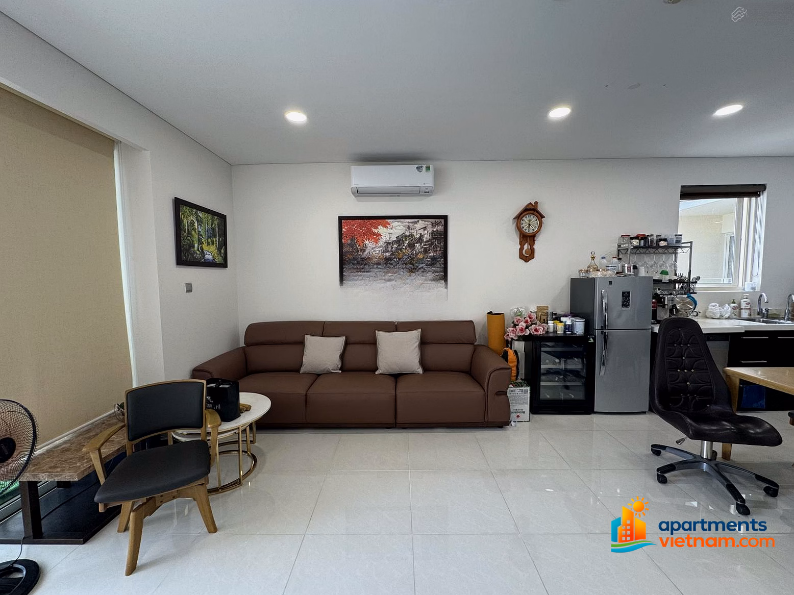 Super comfortable, super spacious, 1-bedroom apartment for rent at The Costa Nha Trang