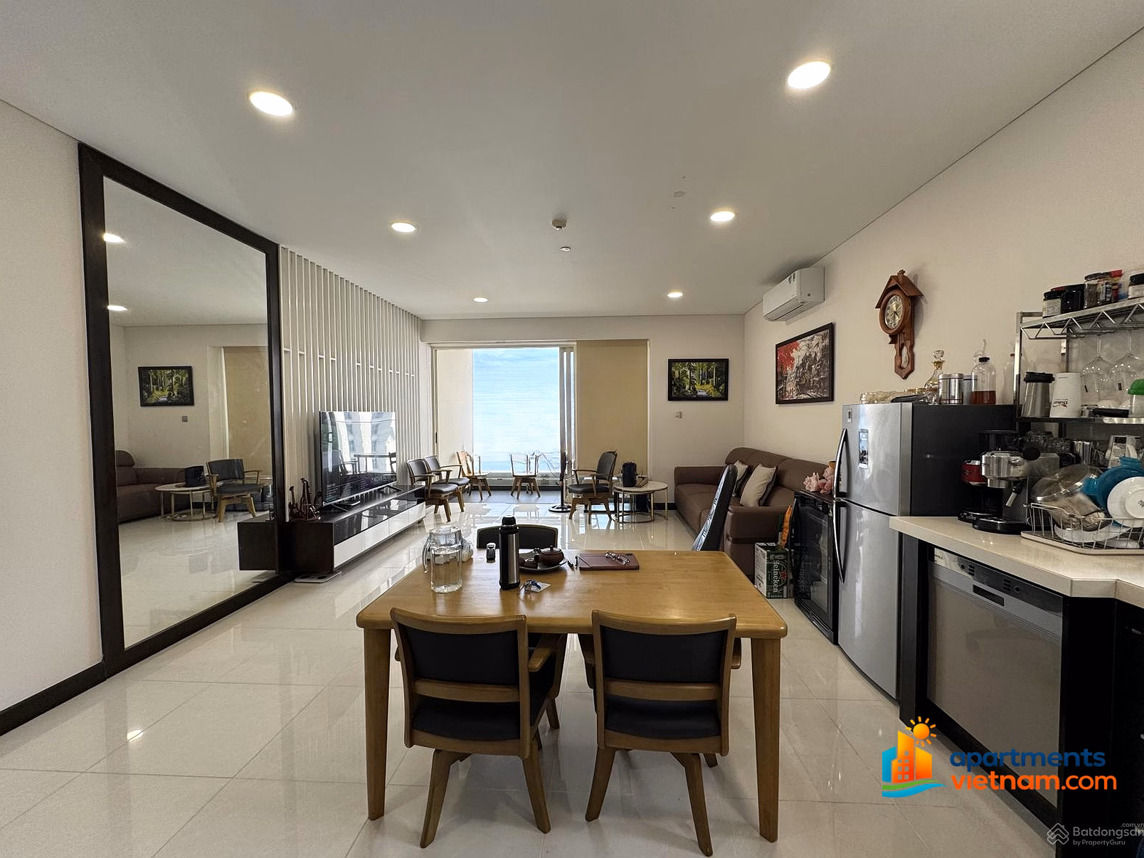 Super comfortable, super spacious, 1-bedroom apartment for rent at The Costa Nha Trang