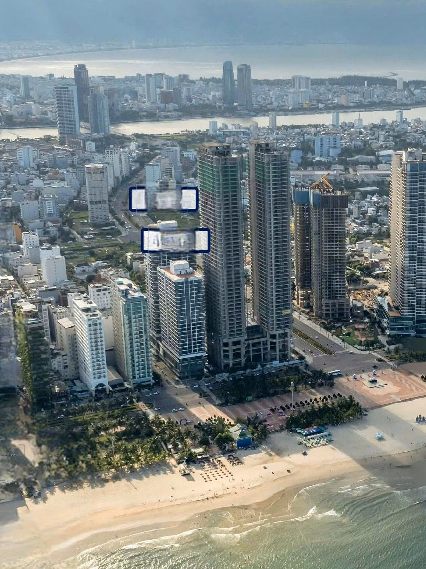 2-bedroom apartment for the elite, corner facing the East Sea, Times Square