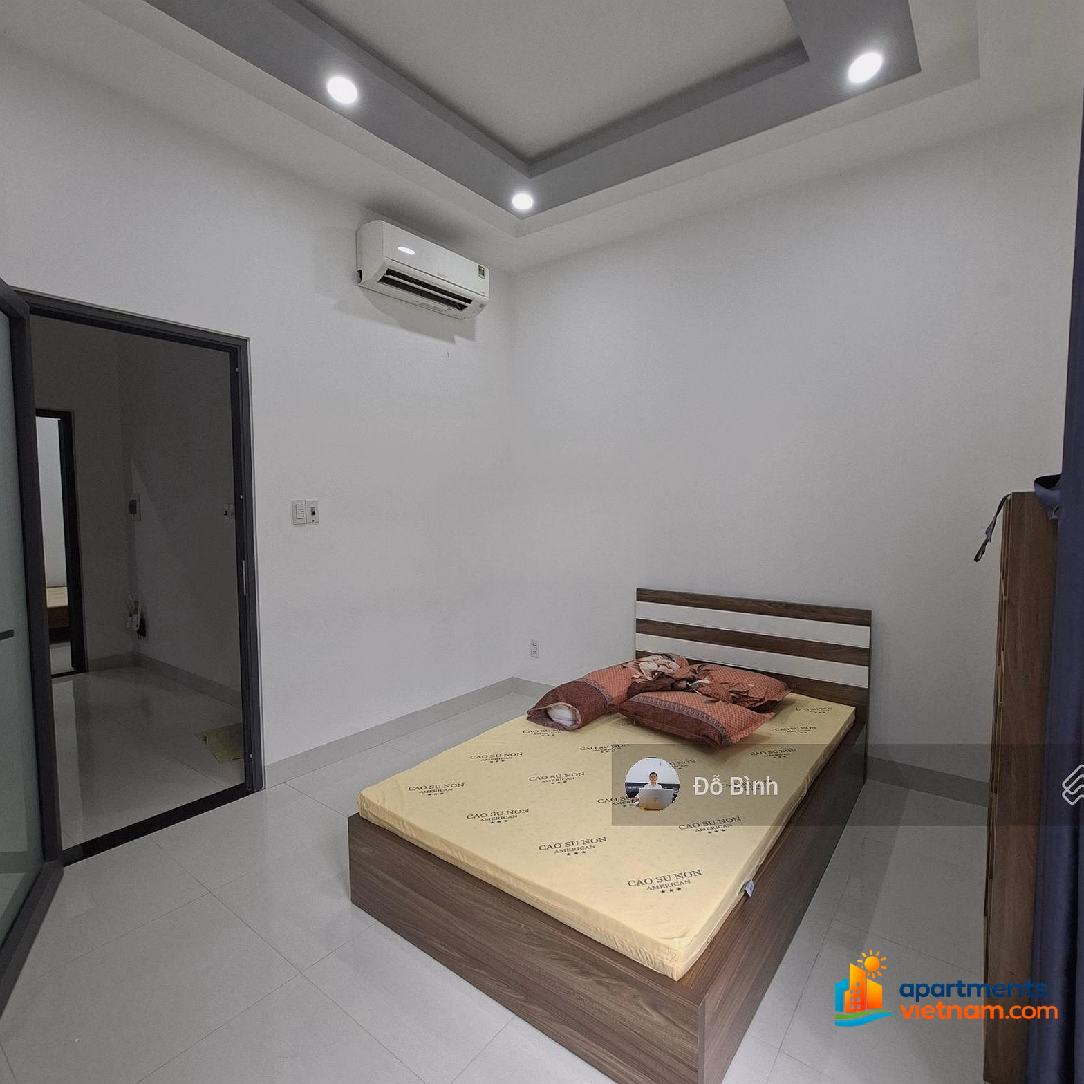 2-storey house for rent on Dinh Van Chap street - 2 rooms - 2 bathrooms - Fully furnished