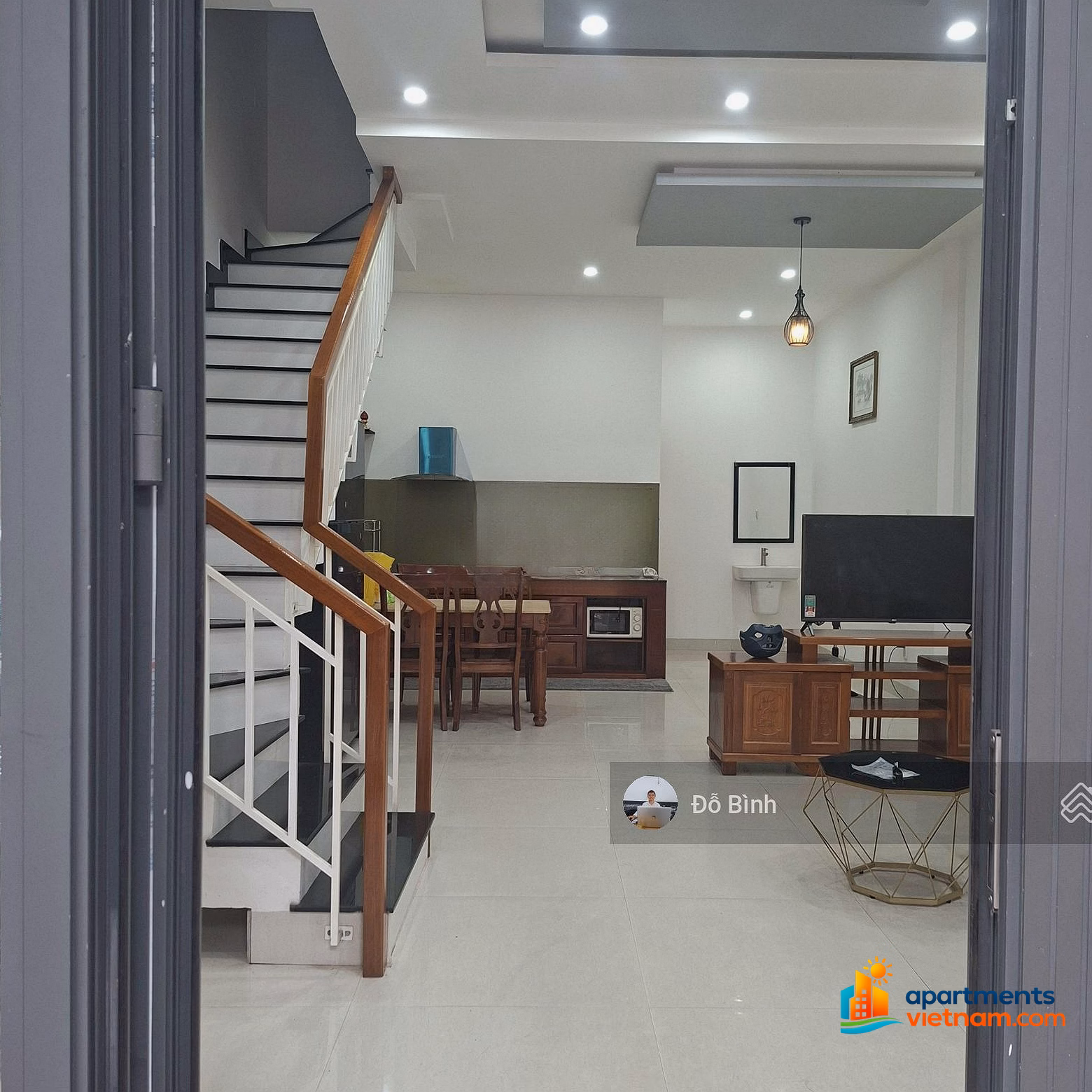 2-storey house for rent on Dinh Van Chap street - 2 rooms - 2 bathrooms - Fully furnished