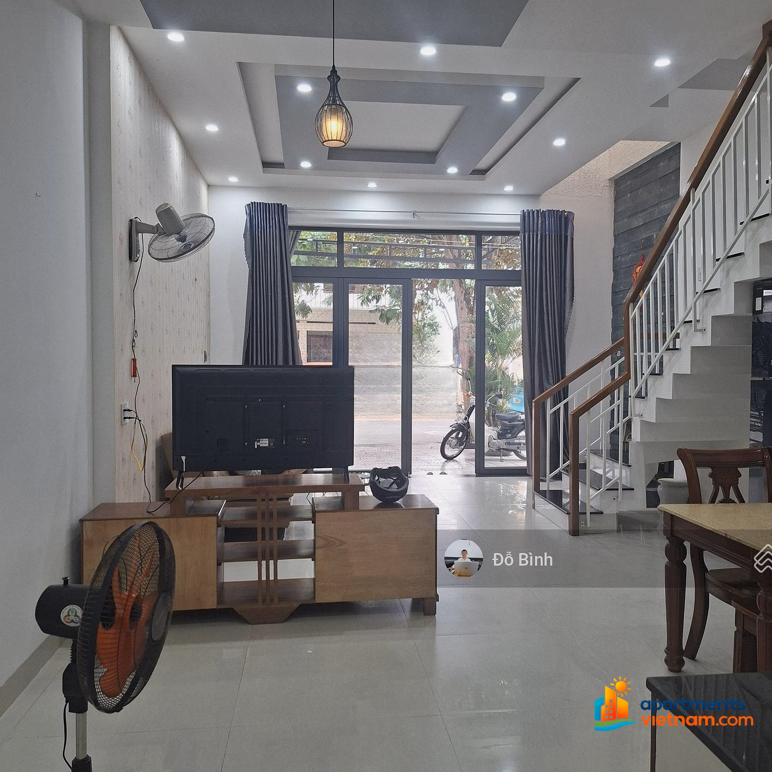 2-storey house for rent on Dinh Van Chap street - 2 rooms - 2 bathrooms - Fully furnished