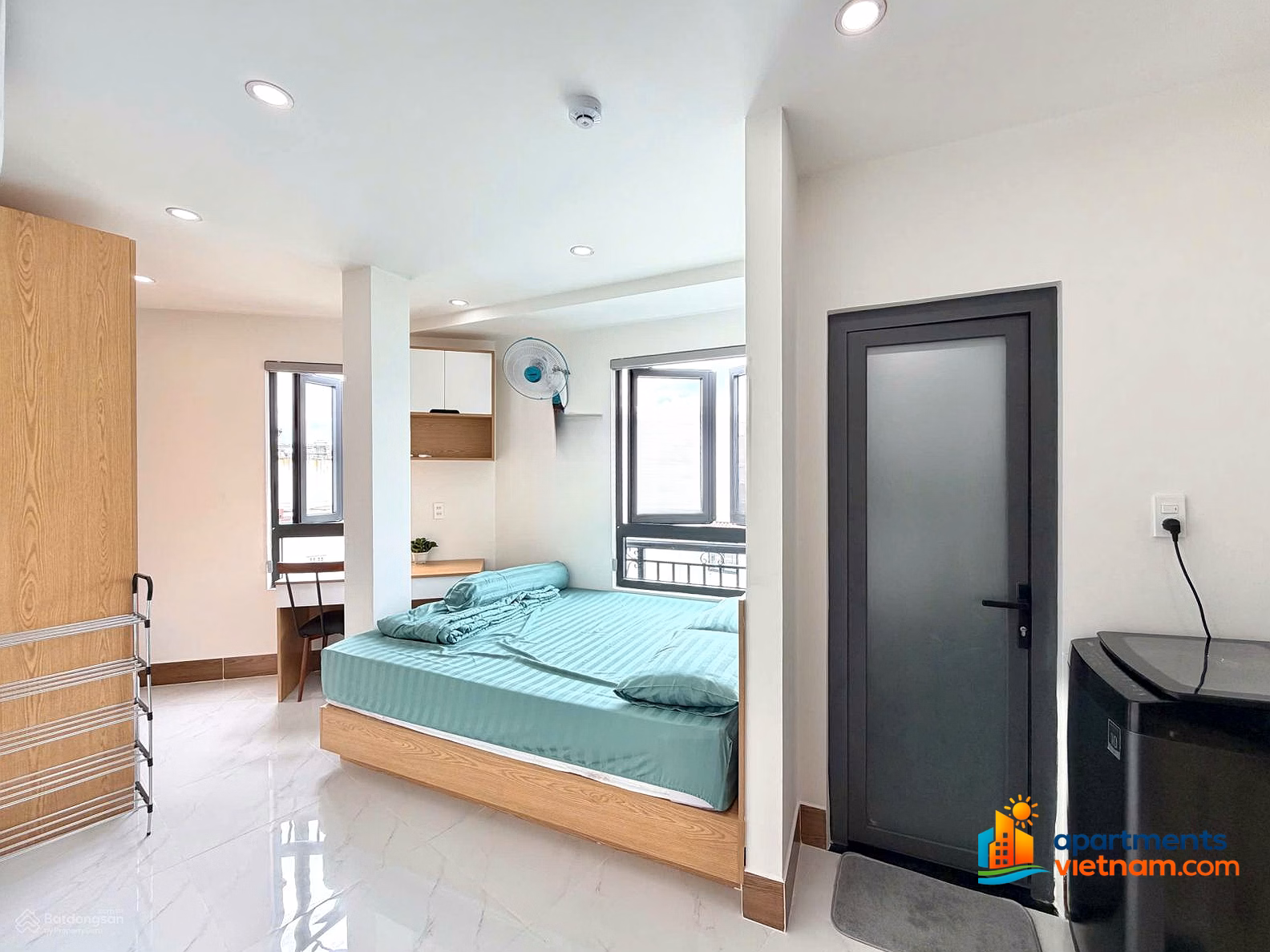 100% new serviced apartment for rent - fully furnished, just bring suitcase to move in - price 6.5 million