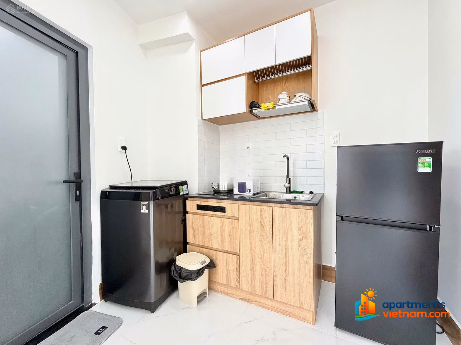 100% new serviced apartment for rent - fully furnished, just bring suitcase to move in - price 6.5 million