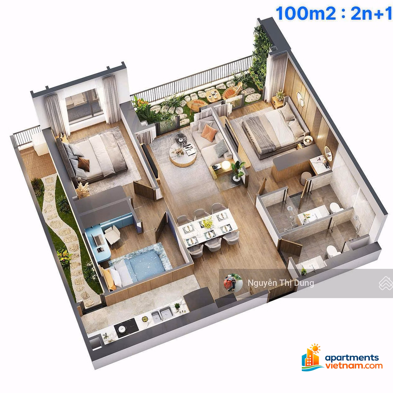 Wisteria good price transfer apartment fund - Only from 5.8 billion - Bank support - Already have books