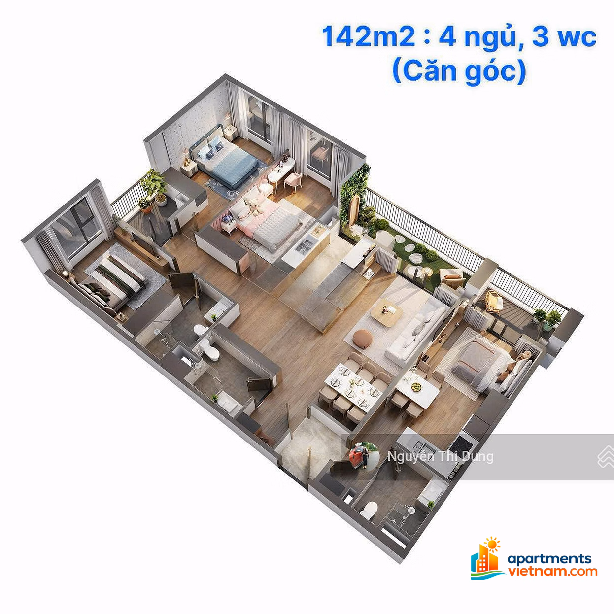 Wisteria good price transfer apartment fund - Only from 5.8 billion - Bank support - Already have books