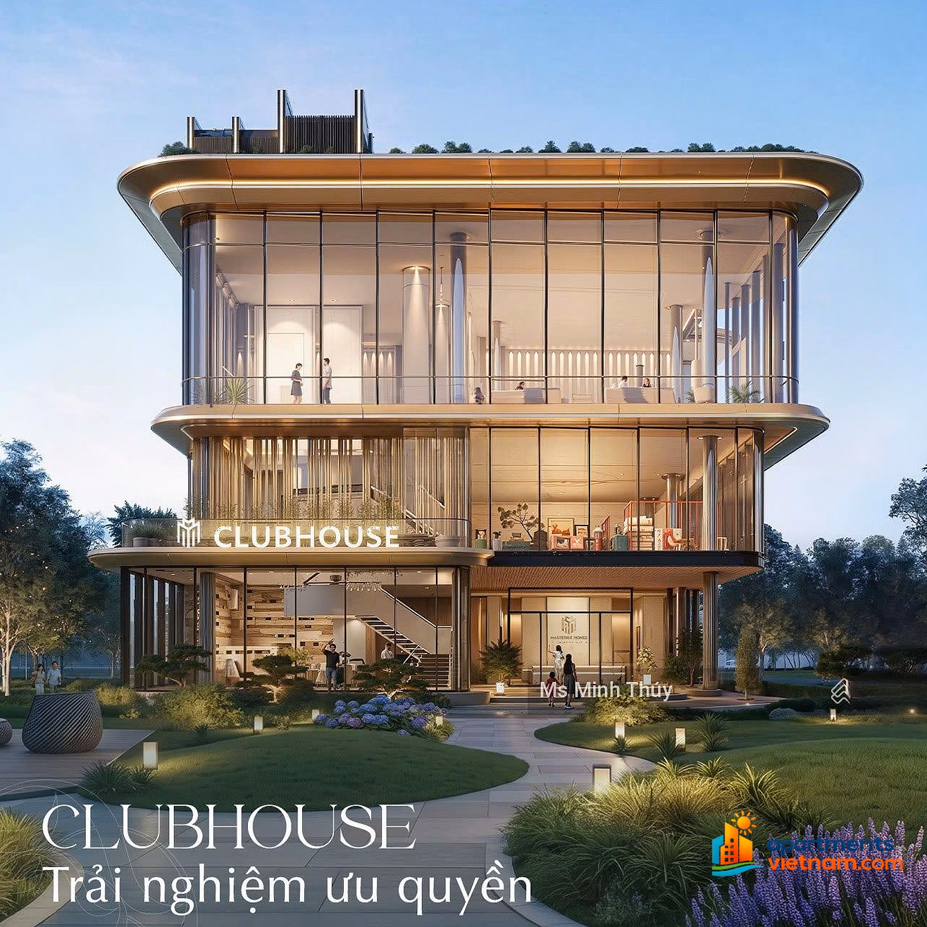 Good price apartment fund at Masterise Cao Xa La