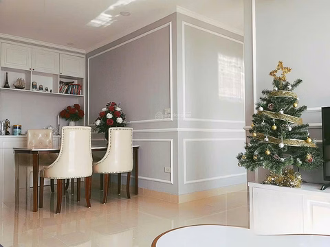 Apartment for rent in Xuan Mai Riverside, Mo Lao, Ha Dong, 77m², 2 bedrooms, 2 bathrooms, beautiful new house, open view, price 12 million