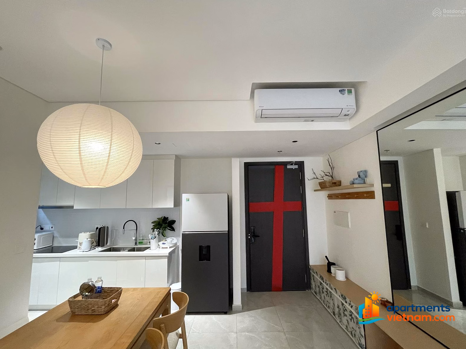 Celesta Rise luxury apartment for rent: 2 bedrooms, 2 bathrooms, area 80m², free all utilities - Nha Be