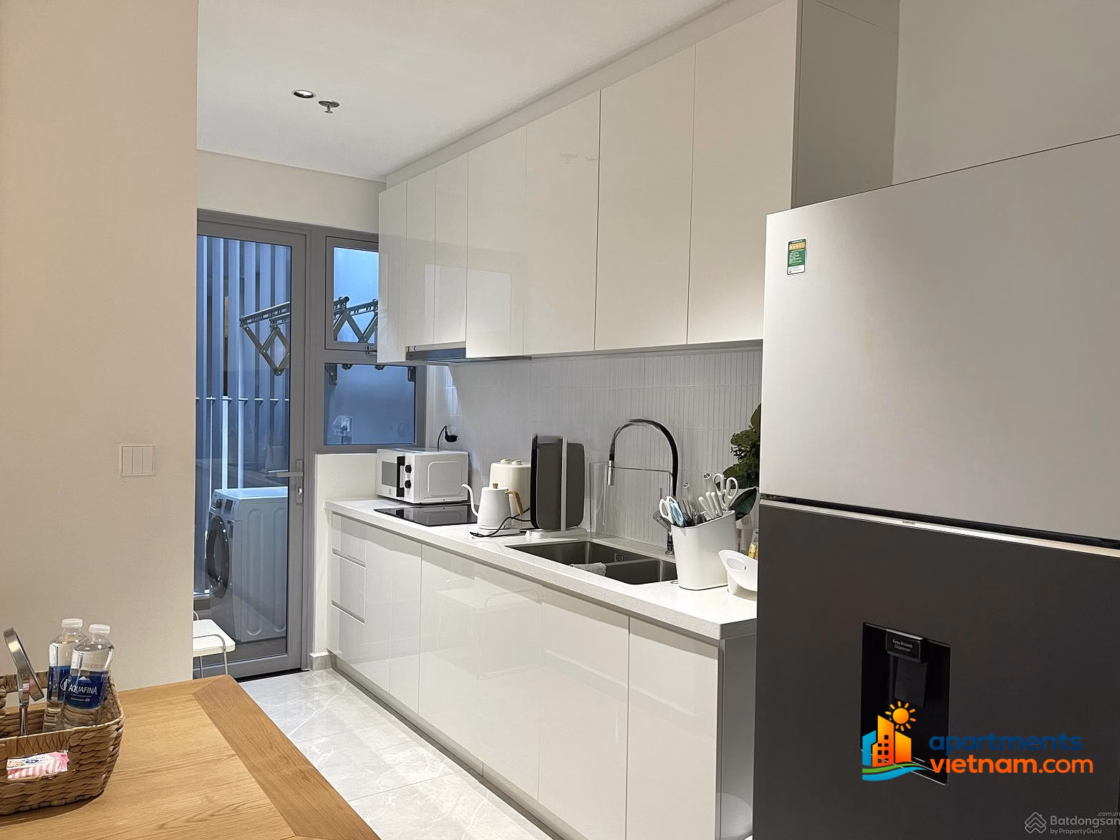 Celesta Rise luxury apartment for rent: 2 bedrooms, 2 bathrooms, area 80m², free all utilities - Nha Be