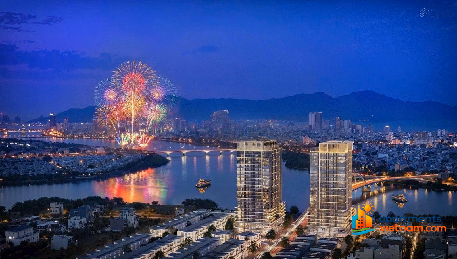 S-LIGHT TOWER FIRST-LEVEL VIP APARTMENT IN HOA XUAN, CART WITH DIPLOMATIC RIVER VIEW LIMITED QUANTITY NOW BATCH 1