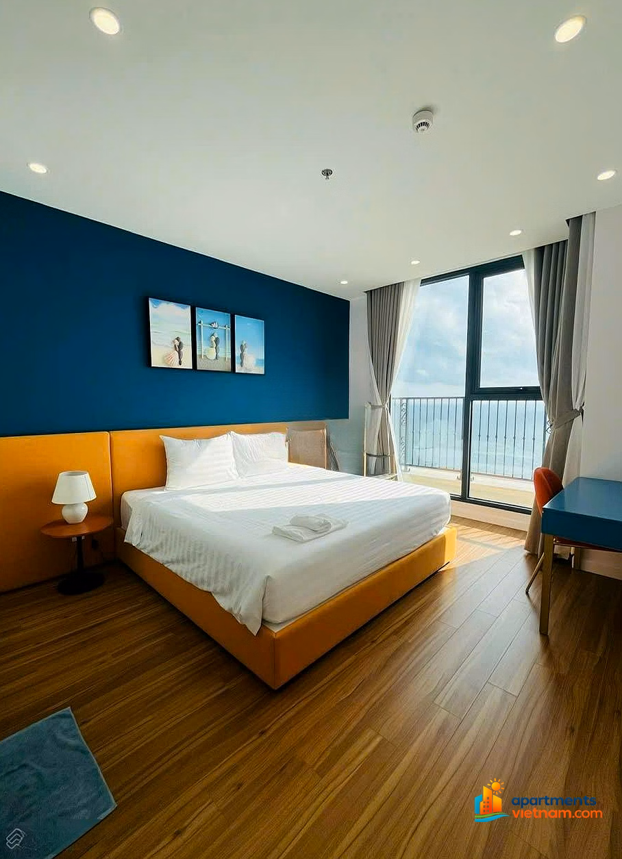 Selling at a loss at Sun Grand Hillside Residence Phu Quoc apartment, 1 bedroom, sea view, Kissing Bridge, fireworks
