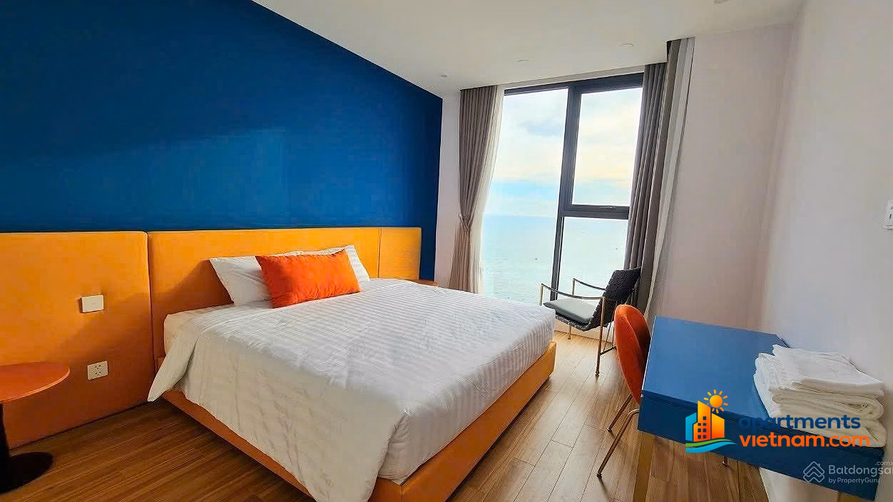 Selling at a loss at Sun Grand Hillside Residence Phu Quoc apartment, 1 bedroom, sea view, Kissing Bridge, fireworks