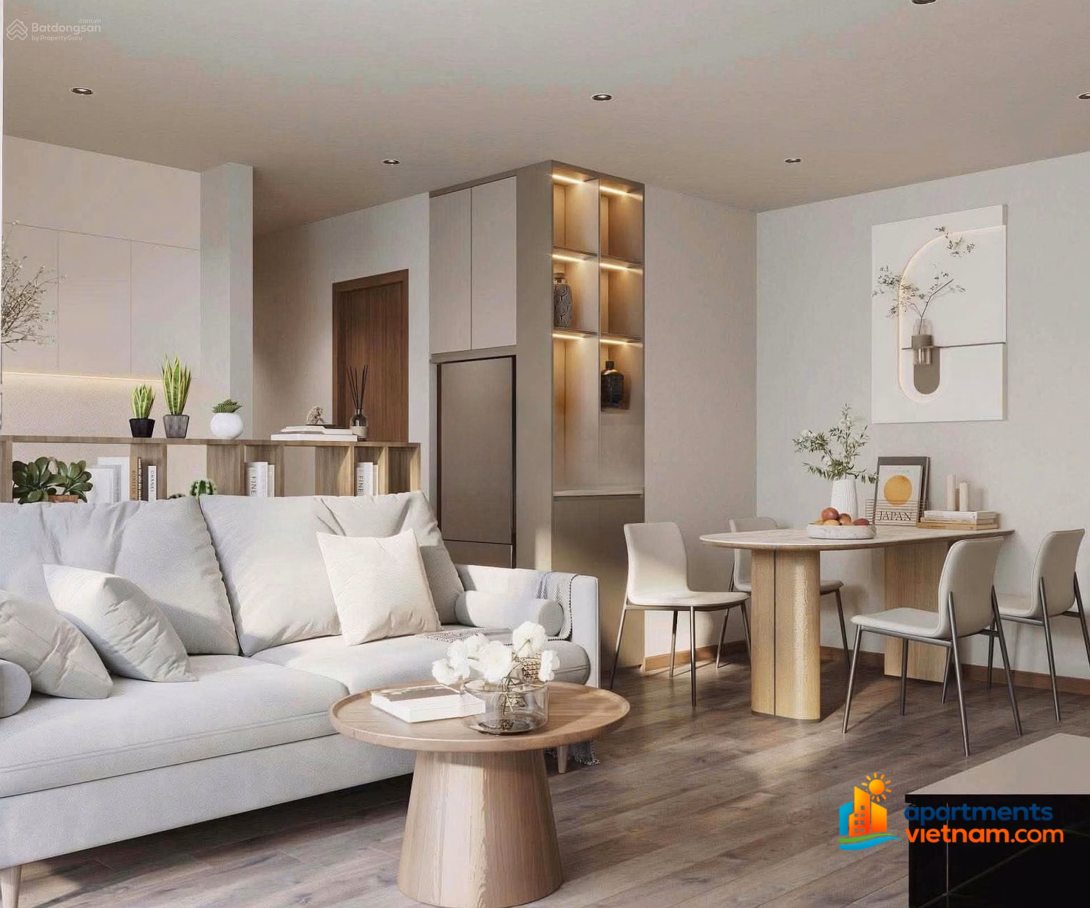 3-bedroom corner apartment for rent at FPT Plaza 3, 74m2, full luxury furniture, high floor with sea view, only 18 million/month